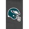 Dreamseat Silver Loveseat with Philadelphia Eagles Helmet Logo XZ7759003LSCDBK-PSNFL21027 - alternate 5
